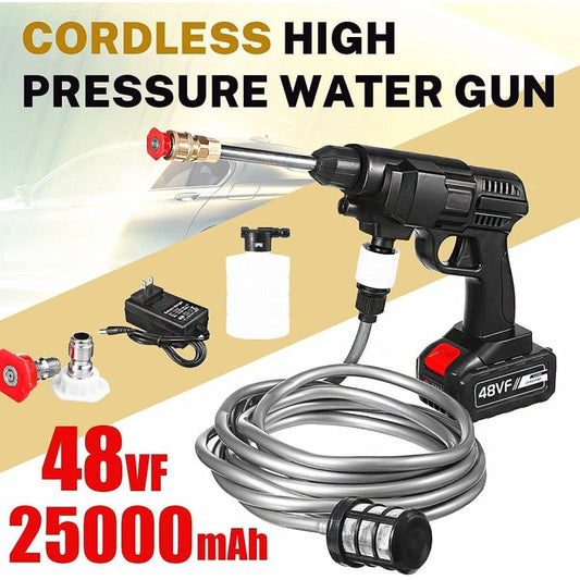 Cordless Gun for Home Use for Effective Cleaning of Bikes, Motorcycles, Cars, Floors, Driveways, Gardens