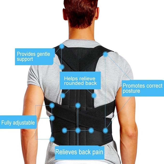 حزام تصحيح القوام العلاجي للكتف – دعم الظهر والعمود الفقري في السعودية Posture Corrector Therapy Shoulder Belt
