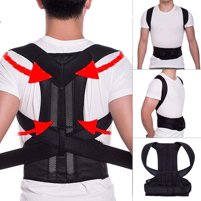 حزام تصحيح القوام العلاجي للكتف – دعم الظهر والعمود الفقري في السعودية Posture Corrector Therapy Shoulder Belt