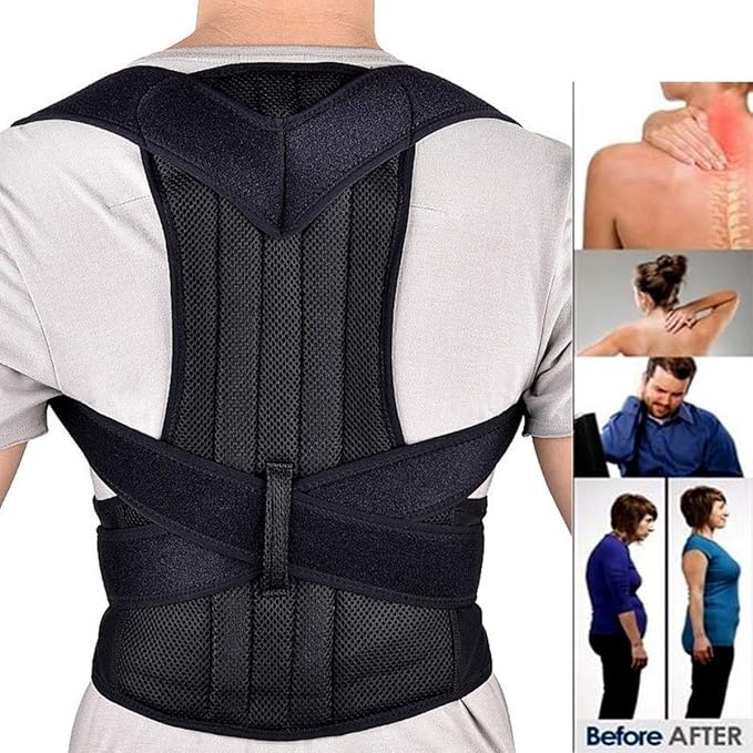 حزام تصحيح القوام العلاجي للكتف – دعم الظهر والعمود الفقري في السعودية Posture Corrector Therapy Shoulder Belt