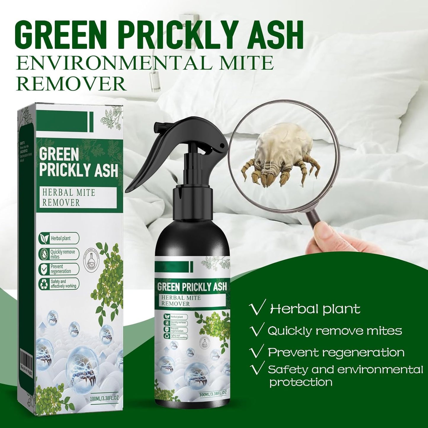 South Moon Green Prickly Ash & Mint Cleansing Toner