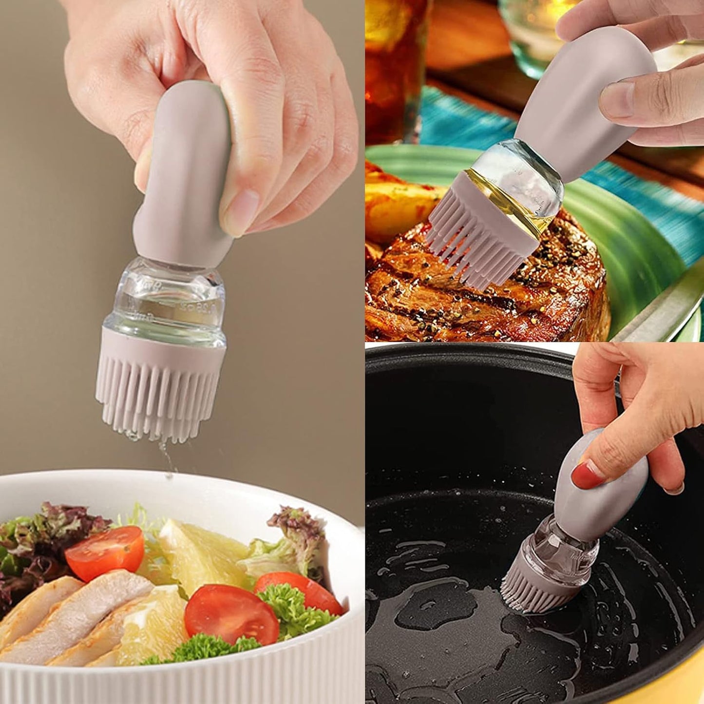 Silicone Oil  Brush Bottle
