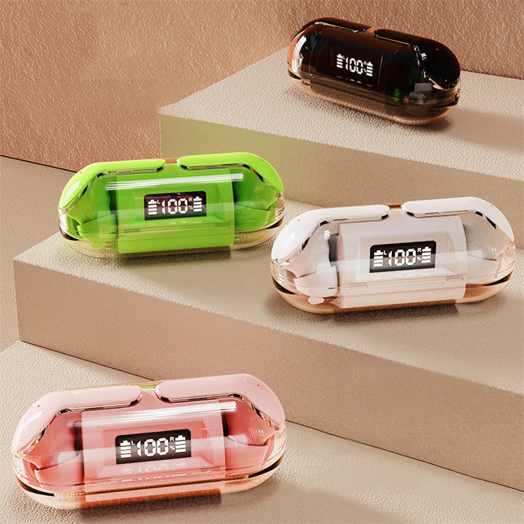 Crystal Wireless Earphones - Transparent Air 33 🎧✨
