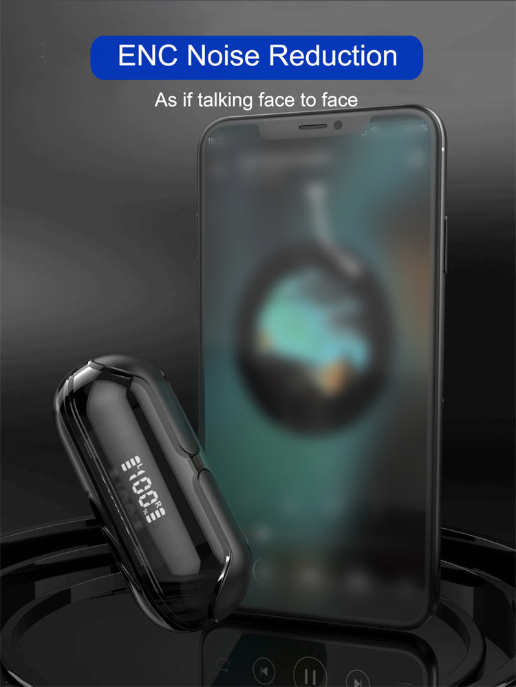 Crystal Wireless Earphones - Transparent Air 33 🎧✨