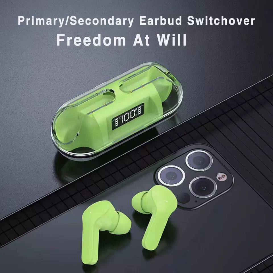 Crystal Wireless Earphones - Transparent Air 33 🎧✨