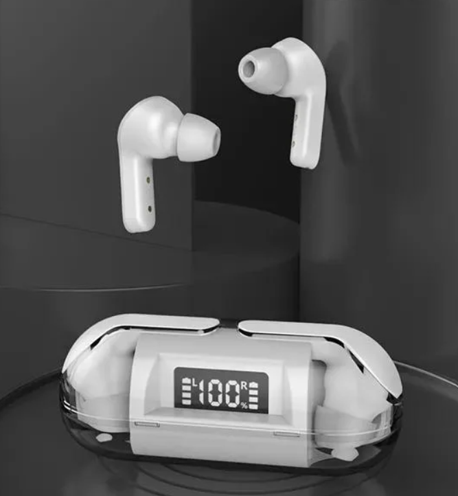 Crystal Wireless Earphones - Transparent Air 33 🎧✨