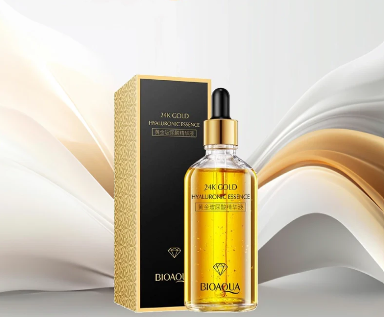 Premium Gold Serum 100ml – Radiant Glow, Anti-Aging & Deep Hydration | Best Face Serum in Saudi Arabia
